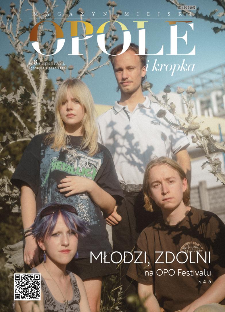 Okładka Opole i kropka wydanie  sierpniowe