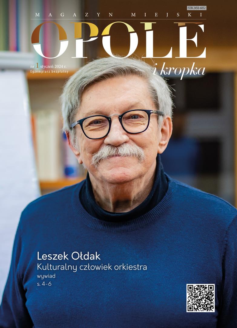 Okładka Opole i kropka wydanie styczniowe