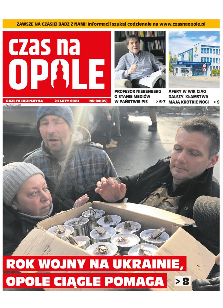 Czas na Opole 85 okładka