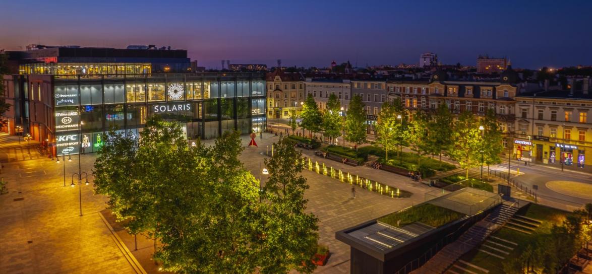 Widok na plac Kopernika