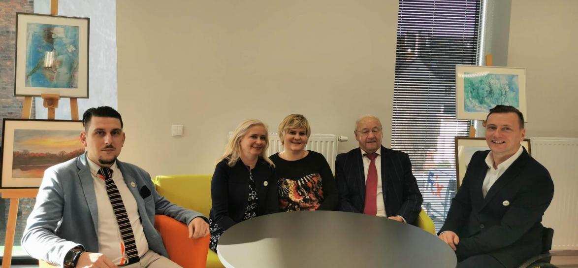 Posiedzenie Powiatowej Społecznej Rady ds. Osób Niepełnosprawnych