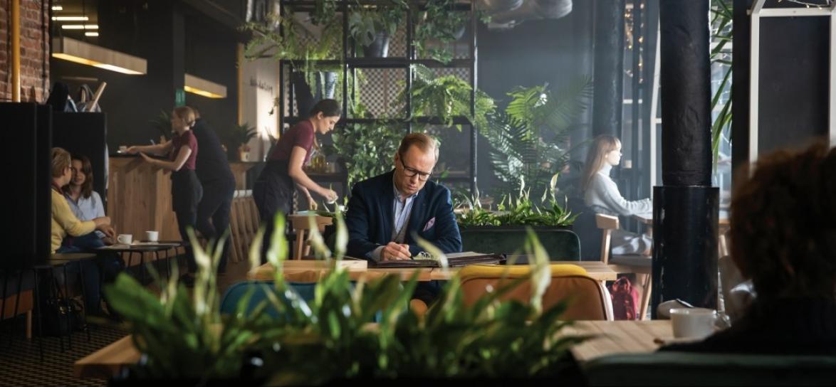 Kawiarnia w której zrozgrywa się akcja Szadzi