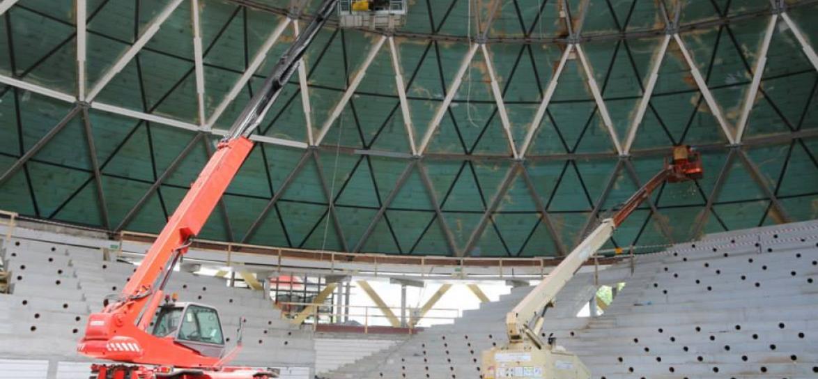 Przebudowa Hali Sportowej „Okrąglak” 