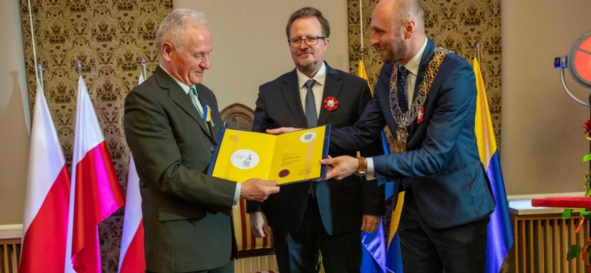 Tytuł Honorowego Obywatela Opola otrzymał Zbigniew Bujak