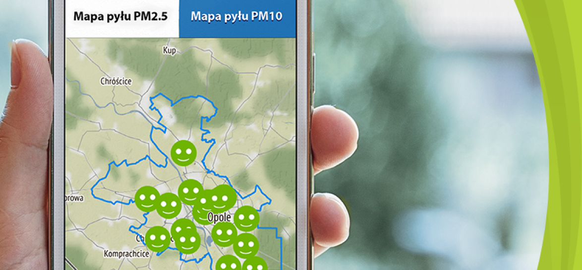 mapa czyste powietrze