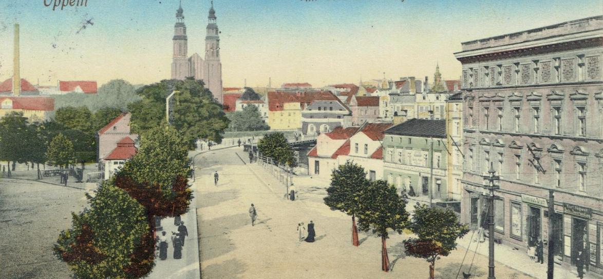 Plac J. Piłsudskiego (Breslauerplatz), karta pocztowa, wyd. Reinicke & Rubin, Drezno, ok. 1913 rok.
