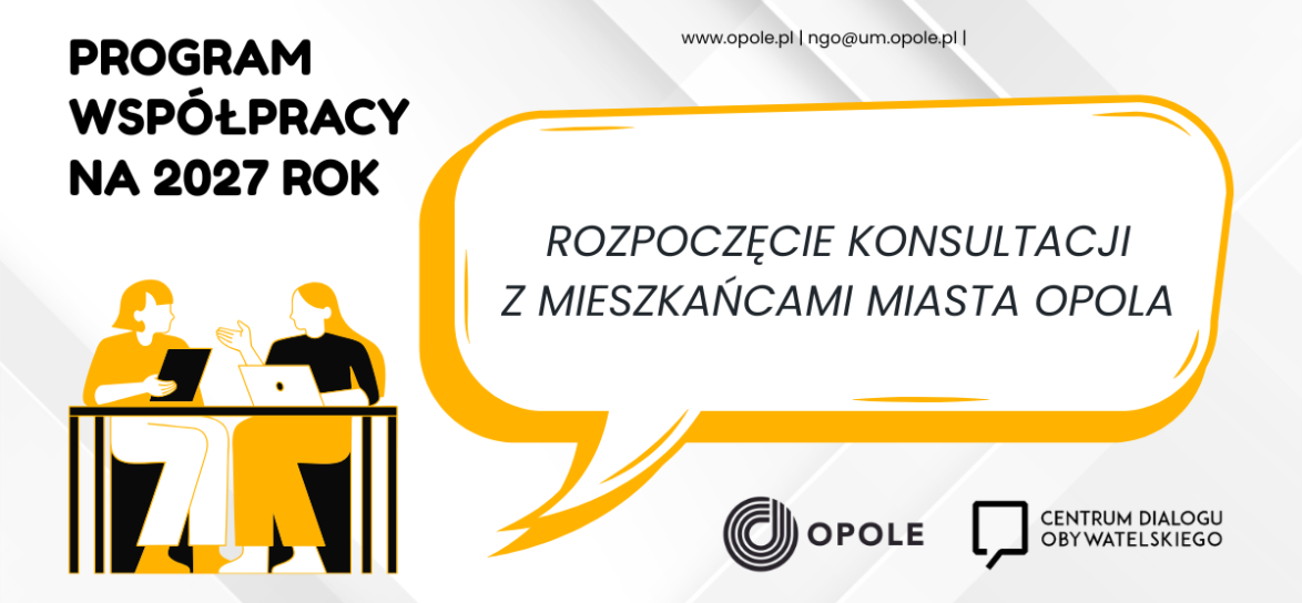 baner wydarzenia, informacje w tekście