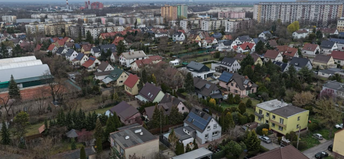  Dzielnica III Chabry z lotu ptaka