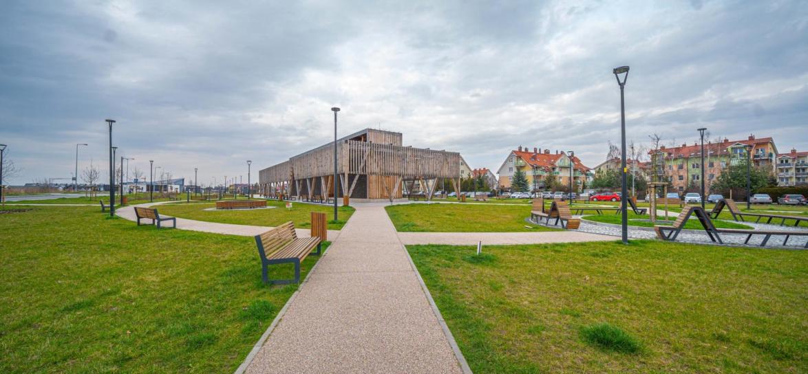 Tężnia solankowa, Dzielnica V Gosławice, Malinka