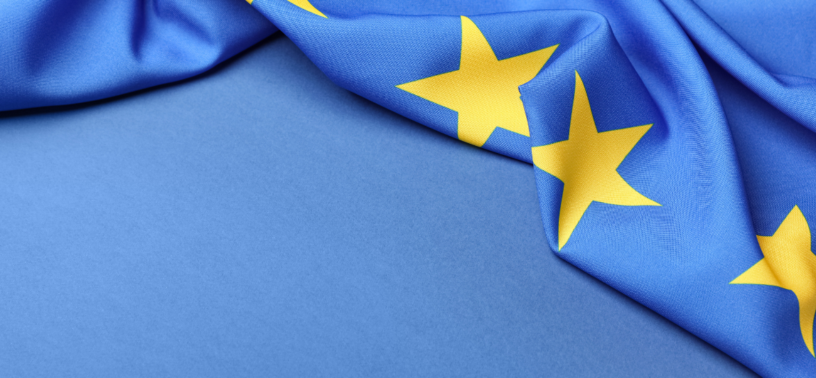 element dekoracyjny przedstawiający flagę unii europejskiej