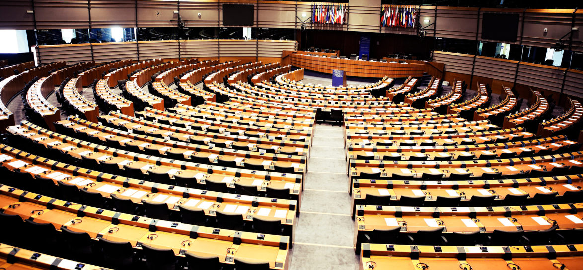 Sala Plenarna Parlamentu Europejskiego w Brukseli