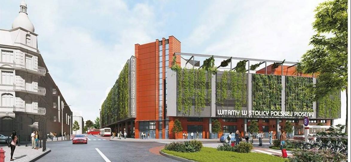 Wizualizacja Dworzec PKS