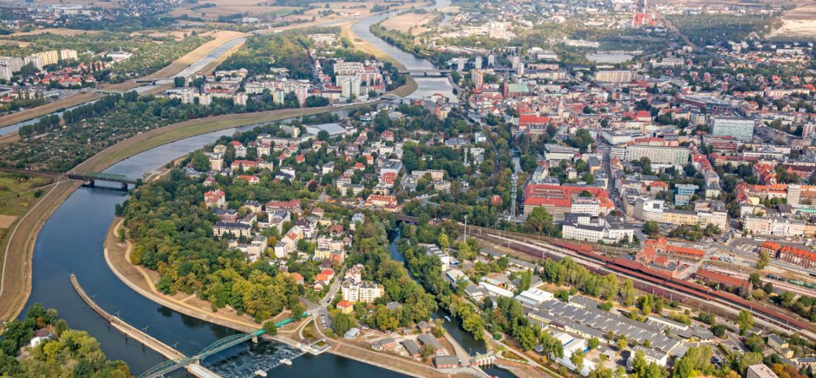 Opole z lotu ptaka