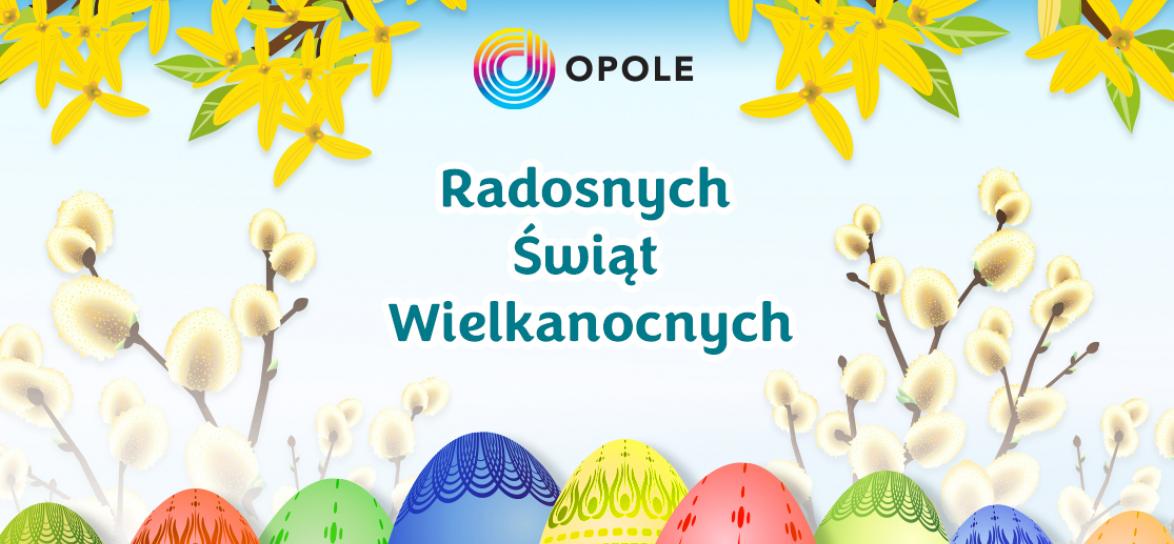 Baner życzenia wielkanocne