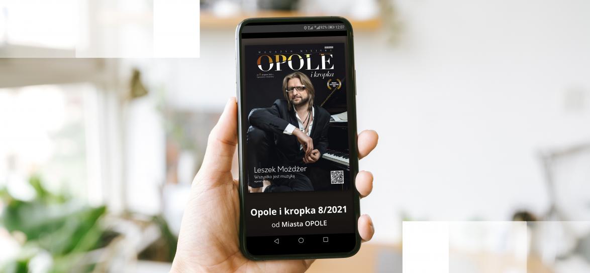 Baner Opole i kropka wydanie sierpniowe
