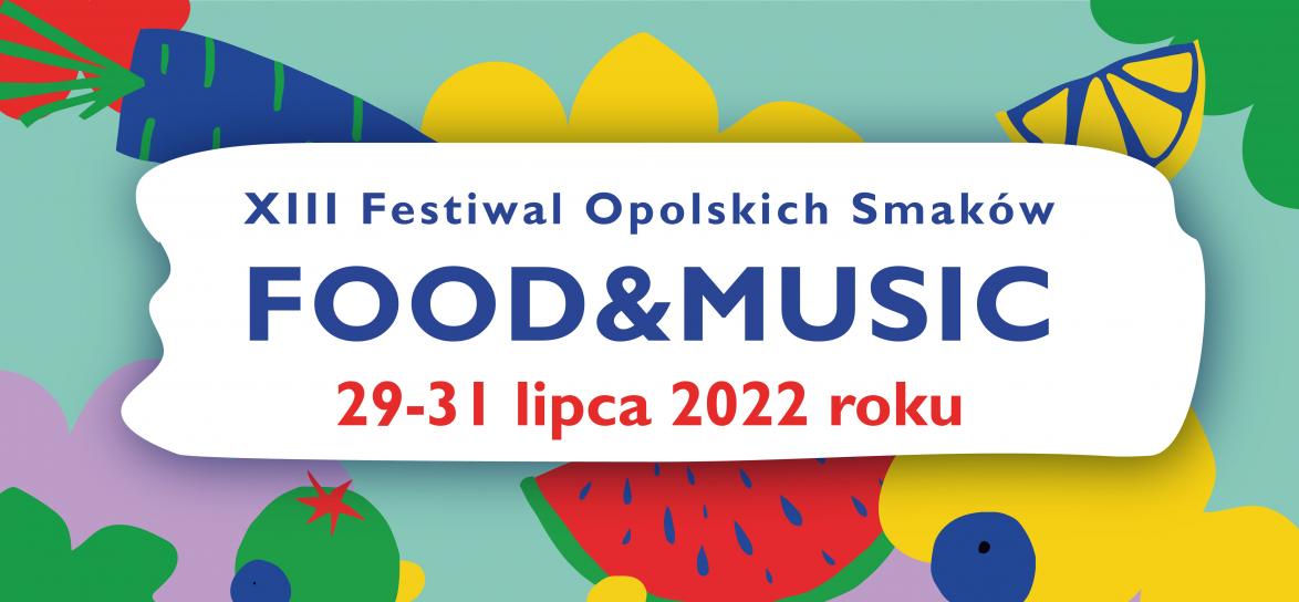 Plakat Festiwalu Opolskich Smaków w 2022 roku