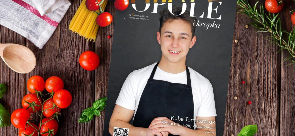Baner Opole i kropka wydanie sierpniowe