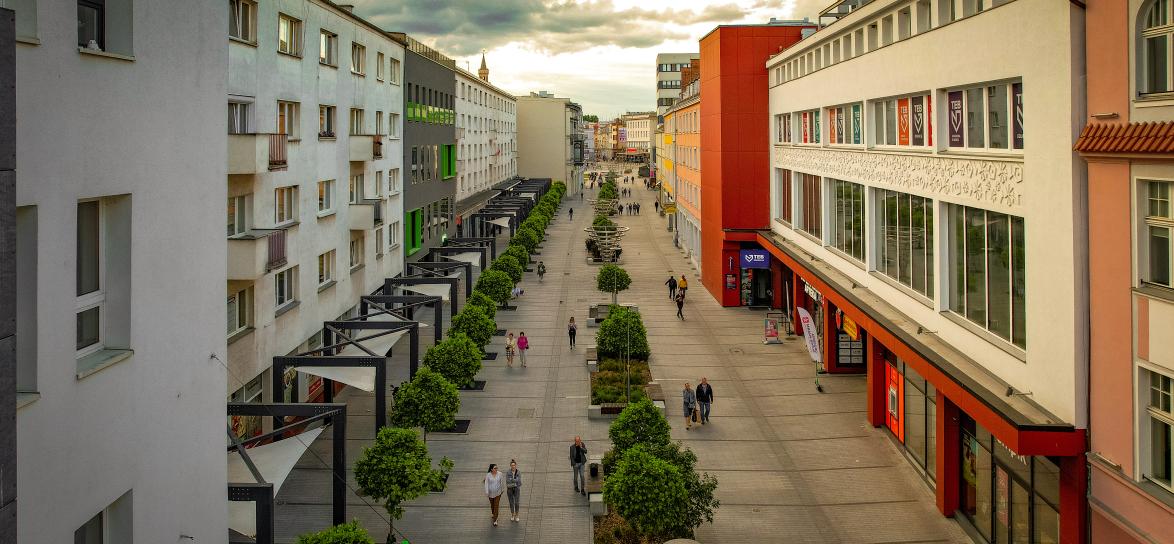 Ulica Krakowska w Opolu