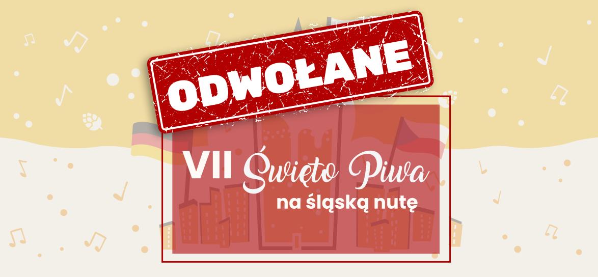 Banner Święto Piwa odwołane