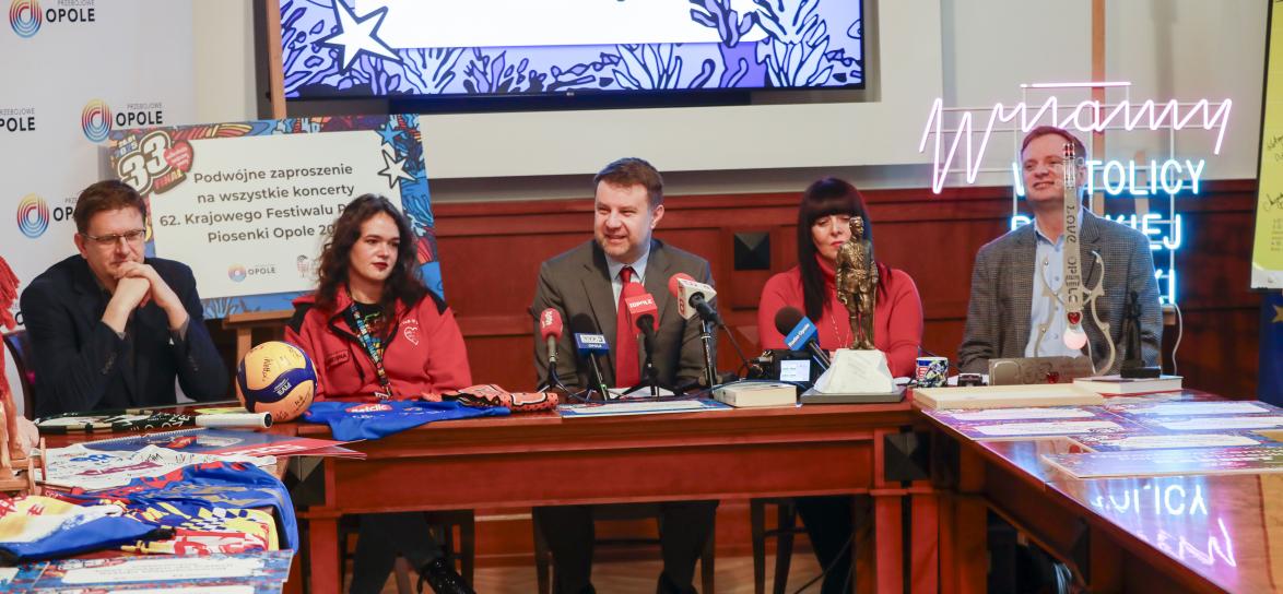 konferencja WOŚP w ratuszu fot. Witold Chojnacki