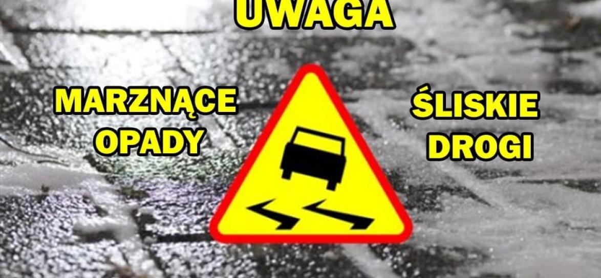 oblodzenie slisko pogoda