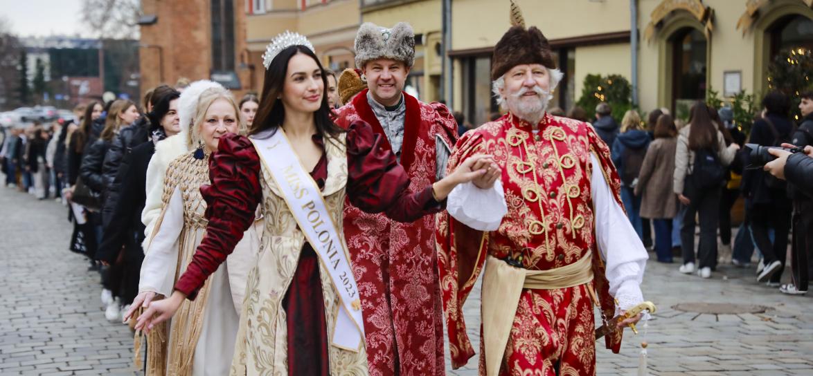 polonez na opolskim rynku