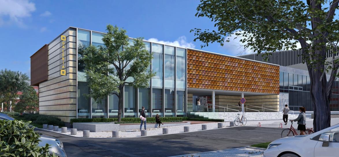 wizualizacja Galerii Sztuki Współczesnej