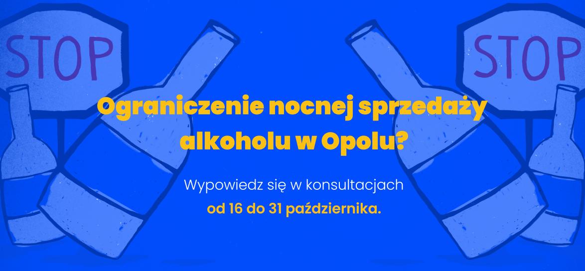 Ograniczenie sprzedaży alkoholu - banner internetowy