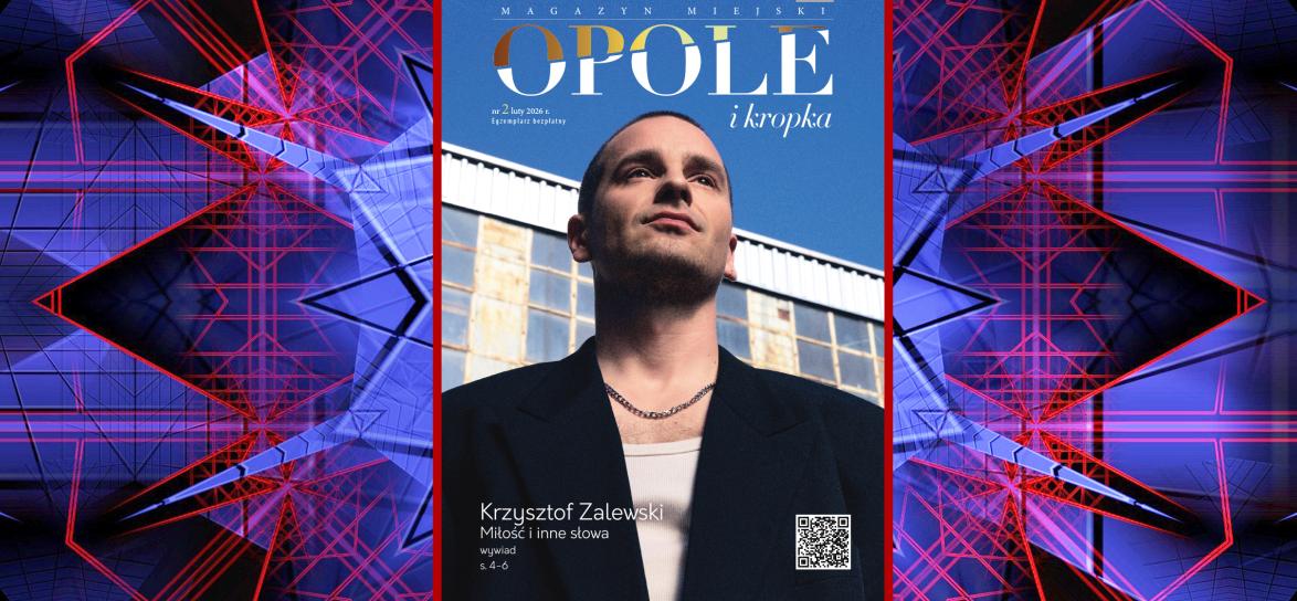 okładka Opole i kroppka, zdjęcie wokalisty Krzysztofa Zalewskiego