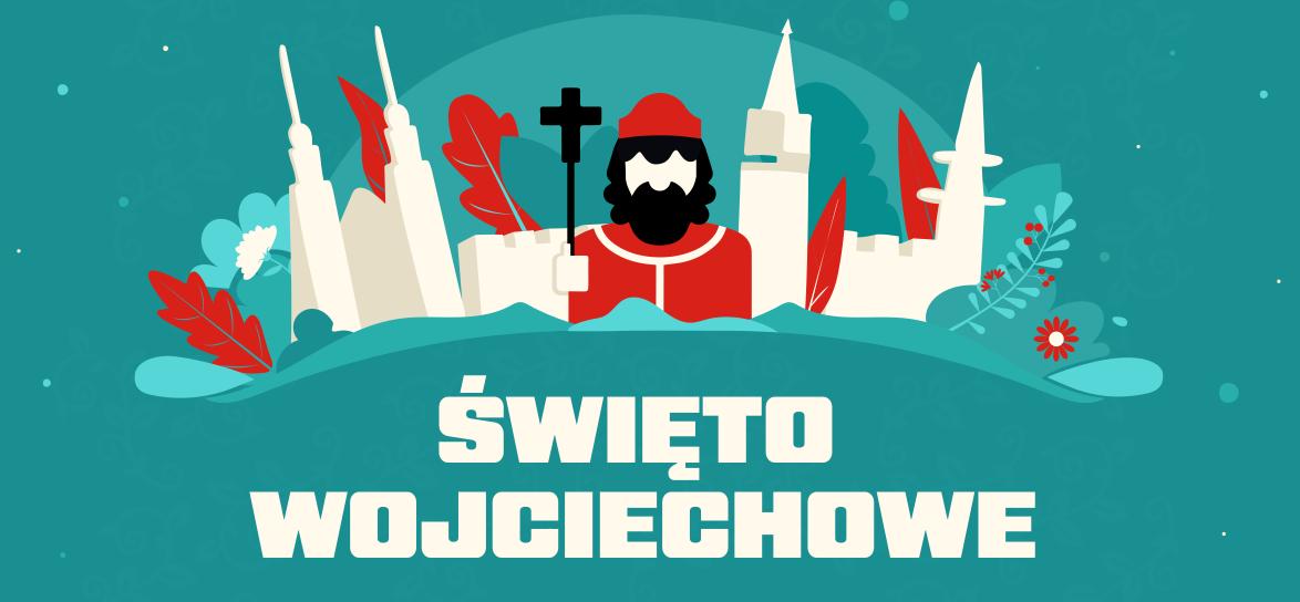 baner z informacją o święcie wojciechowym