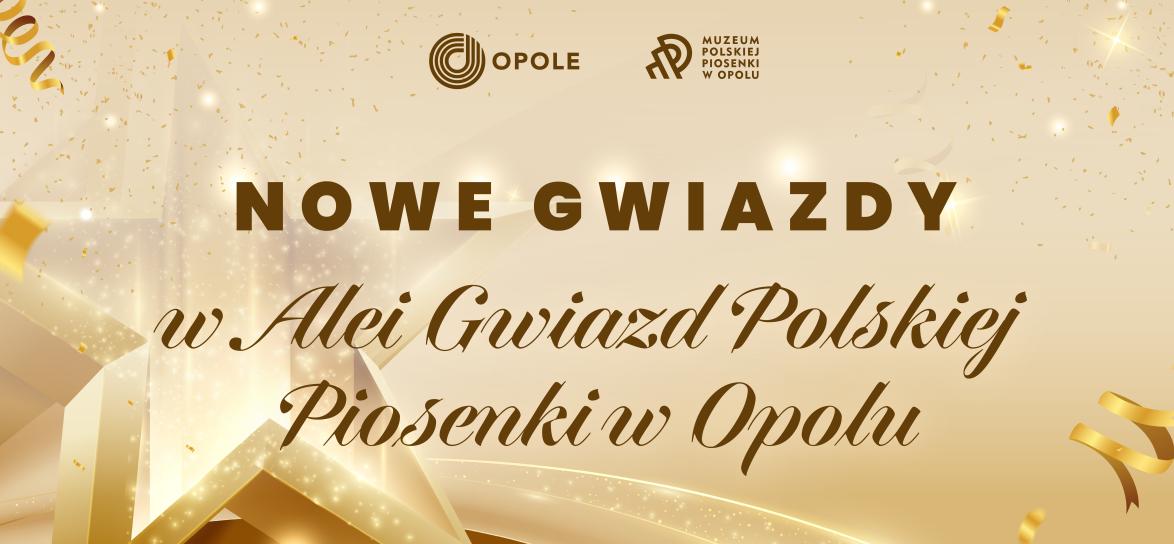 baner informujący o nowych gwiazdach w Alei Gwiazd