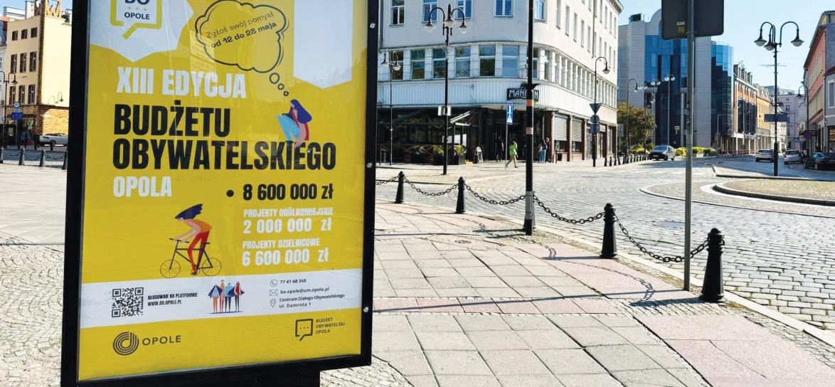 Zdjęcie citylight na Placu Wolności