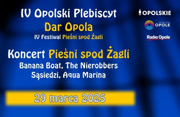 baner wydarzenia, informacje w tekście