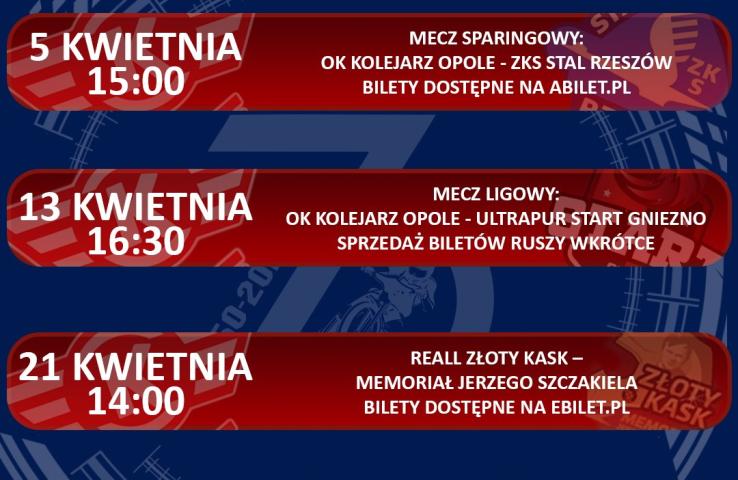 baner wydarzenia, informacje w trekście