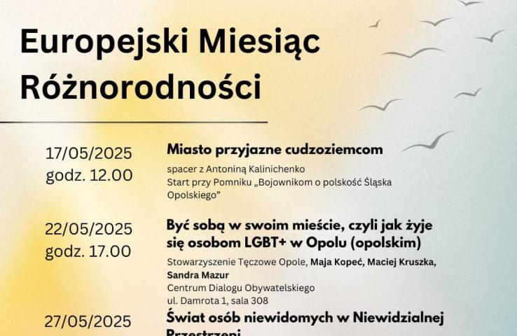 plakat wydarzenia, informacje zawarte w tekście