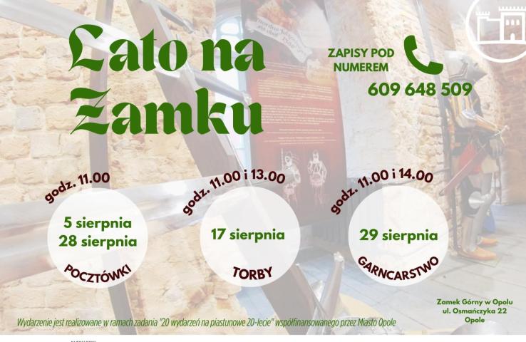 baner wydarzenia, informacje w tekście