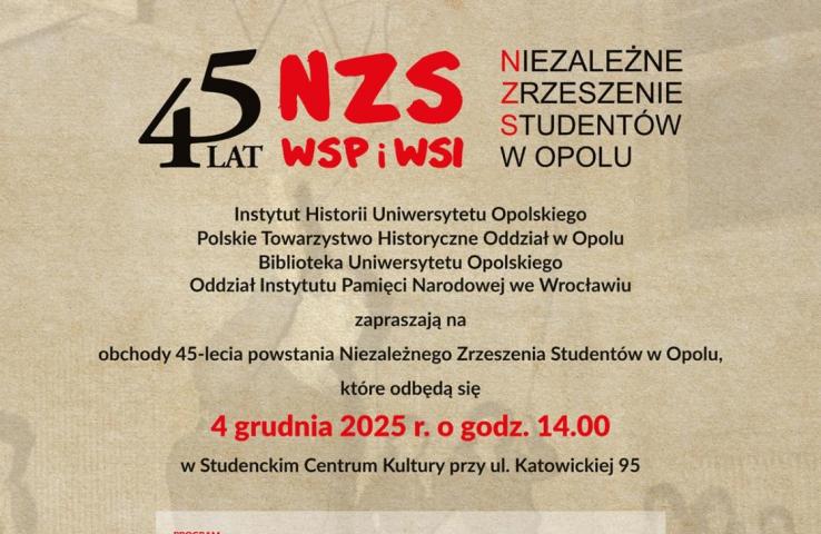plakat wydarzenia, informacje zawarte w tekście