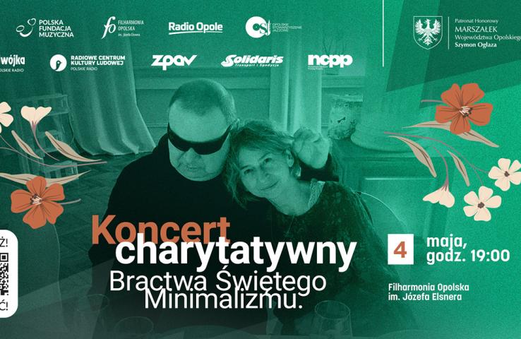 baner wydarzeni pt. koncert charytatywny, informacja zawarte w komunikacie