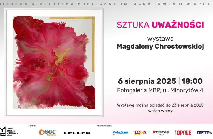 baner wydarzenia, informacje w tekście