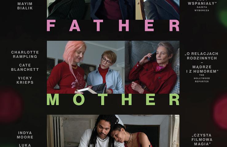 plakat filmu plt. FATHER MOTHER SISTER BROTHER, informacje zawarte w tekście