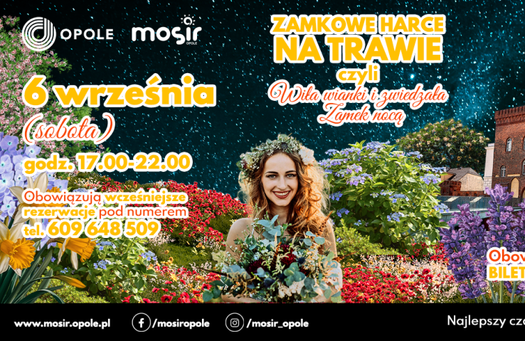 baner wydarzenia, informacje w tekście