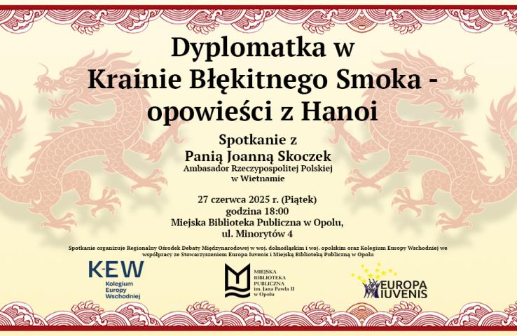 baner wydarzenia, informacje w tekście
