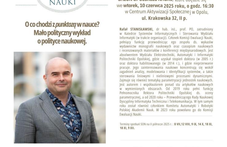 plakat wydarzenia, informacje zawarte w tekście
