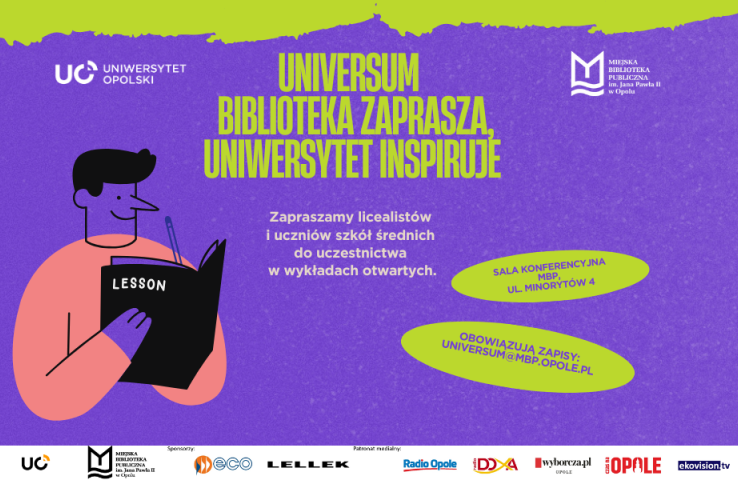 baner wydarzenia, informacje w tekście