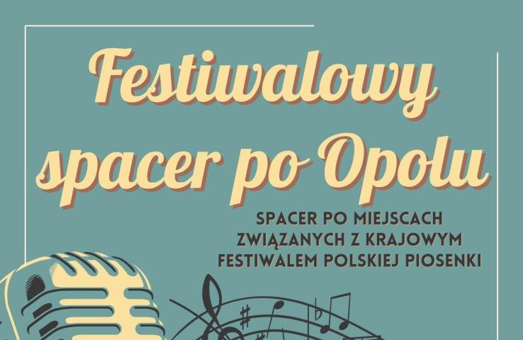 baner z informacją o spacerze