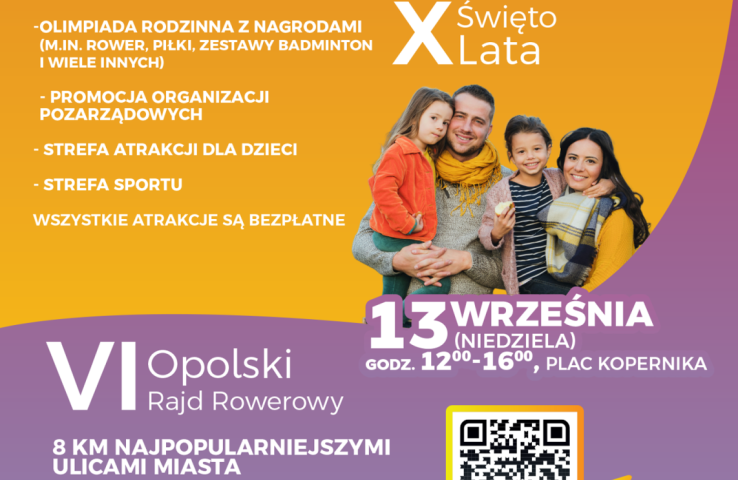 Plakat wydarzenia, informacje zostały zawarte w komunikacie