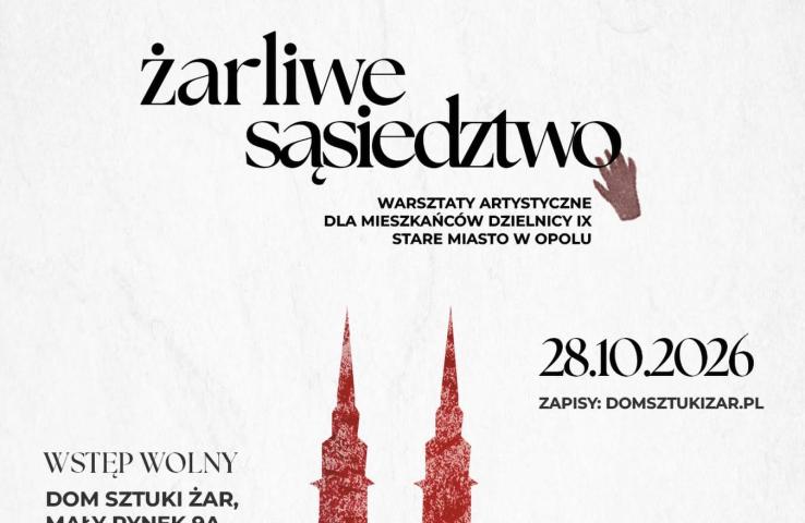 Plakat wydarzenia, informacje zostały zawarte w komunikacie