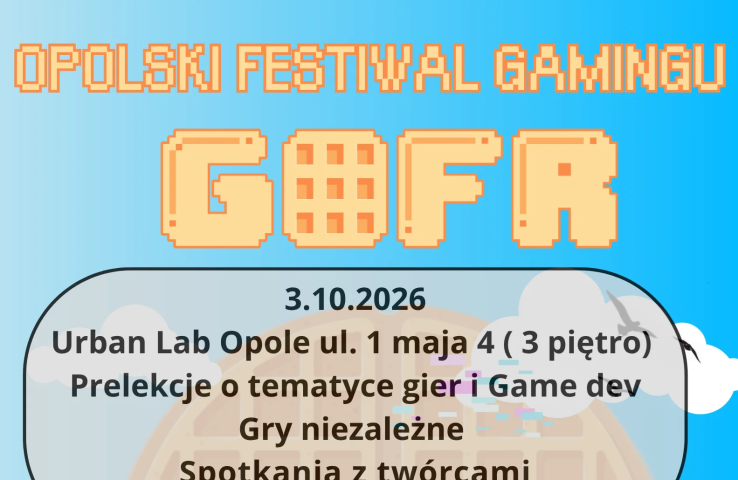 Plakat wydarzenia, informacje zostały zawarte w komunikacie
