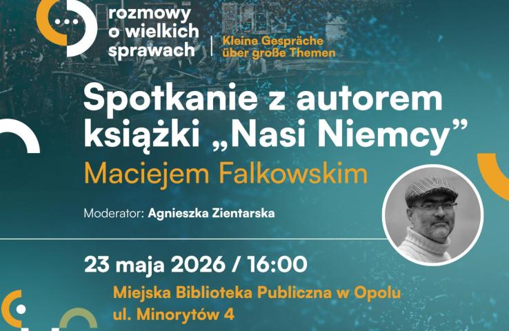 baner wydarzenia, informacje i szczegóły spotkania zostały zawarte w tekście