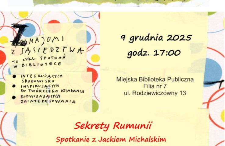 plakat wydarzenia, informacje zawarte w tekście